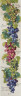 Набор для вышивки "Гроздь винограда" 1 шт. ("Janlynn" 023-0356) 12.7см х 55.9см