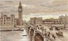 Набор для вышивки "Лондон. Вестминстерский мост" 1 шт. ("Panna" ГМ-1254) 38см х 25см