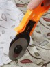Нож раскройный блистер 1 шт. ("Gamma" DK-045) 45мм