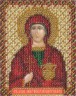 Набор для вышивки "Икона Святой Великомученицы Анастасии" 1 шт. ("Panna" ЦМ-1216) 8.5см х 10.5см
