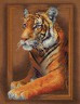 Набор для вышивки "Благородный тигр" 1 шт. ("Panna" Ж-0966) 28.5см х 36см