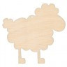 Заготовка для декорирования "овечка" 1 шт. ("Mr. Carving" ВД-036) 10см