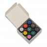 Краска акриловая набор глянцевых красок 9цв. коробка 1 шт. ("DECOLA" 2941115) 20 мл.