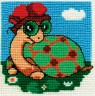 Набор для вышивки "Черепаха" 1 шт. ("Кларт" 012-7) 9.5см х 9.5см