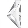 Стразы неклеевые Crystal треугольные пакет 8 шт. ("Сваровски" 2738) 10мм х 5мм
