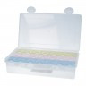 Коробка для швейных принадлежностей с вставкой 1 шт. ("GAMMA" ОМ-038) 22.4см х 12.8см х 5.2см пластик