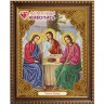 Набор для изготовления картины из страз Икона Святая Троица коробка 1 шт. ("Алмазная живопись" АЖ-5041)