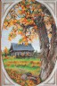 Набор для вышивки "Осенний пейзаж" 1 шт. ("Panna" ПС-0360) 21см х 29см