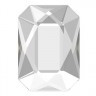 Стразы клеевые Crystal прямоугольник пакет 12 шт. ("Сваровски" 2602) 8мм х 5.5мм