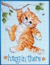 Набор для вышивки "Рыжий котенок на ветке" 1 шт. ("Janlynn" 023-0255) 15.2см х 20.3см