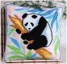 Набор для вышивки "Панда" подушка 1 шт. ("Panna" ПД-599) 36см х 36см