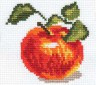 Набор для вышивки "Яблочко" 1 шт. ("Алиса" 0-49) 8см х 8см