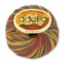 Пряжа "CORAL" классическая средняя пакет 10 шт. ("Adelia") 200м х 3мм 50 гр. шерсть-95% акрил-5%