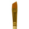Кисть синтетика скошенная №16 белая ручка 1 шт. ("Mr. Painter" SBA 206-16)