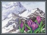 Набор для вышивки "Альпийские цветы" 1 шт. ("Panna" Ц-0952) 28см х 21см