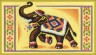 Набор для вышивки "Индийский слон" 1 шт. ("Panna" Ж-0915) 34см х 21см