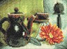 Набор для вышивки "Натюрморт с цветком" 1 шт. ("Panna" Н-0460) 15см х 10см
