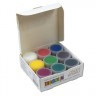 Краска акриловая набор по стеклу и керамике 9цв. коробка 1 шт. ("DECOLA" 4041113) 20 мл.