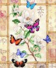 Набор для вышивки "Бабочки на цветке" 1 шт. ("Dimensions" 35063) 41см х 30см