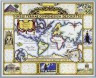 Набор для вышивки "Античная карта мира" 1 шт. ("Janlynn" 015-0237) 45.7см х 35.6см