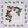 Набор для вышивки "Плетистая роза" 1 шт. ("Panna" Ц-0554) 26см х 26см