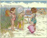 Набор для вышивки "Дети на пляже" 1 шт. ("Dimensions" 35216) 36см х 28см
