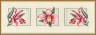 Набор для вышивки "Орхидеи" 1 шт. ("Panna" Ц-0836) 35см х 13см
