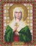 Набор для вышивки "Икона Святой мученицы Дарьи " 1 шт. ("Panna" ЦМ-1217) 8.5см х 10.5см