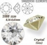 Стразы неклеевые Crystal пакет 144 шт. ("Сваровски" 1088 SS12) 3мм