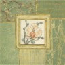 Набор для вышивки "Белая орхидея" со стеклянной рамкой 1 шт. ("Dimensions" 73109) 20см х 20см