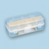 Коробка для шв. принадл. 1 шт. ("GAMMA" ОМ-097) 14.8см х 6.4см х 5см пластик