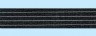 Кромка клеевая для обработки срезов деталей черная 1 шт. (G-115ht) 3м х 15мм