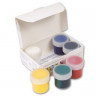 Краска акриловая набор по стеклу и керамике 6цв. коробка 1 шт. ("DECOLA" 4041026) 20 мл.