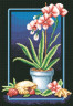 Набор для вышивки "Великолепные орхидеи" 1 шт. ("Panna" Ц-0223) 21.5см х 32.5см