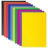 Картон цветной гофрированный 10 цветов блистер 10 шт. (BRAUBERG 124749) 210мм х 297мм