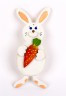 Заготовка для декорирования "Кролик с морковкой" сборный 1 шт. ("Mr. Carving" ВД-052) 14см 4мм фанера