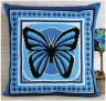 Набор для вышивки "Бабочка " подушка 1 шт. ("Panna" ПД-550) 36см х 36см