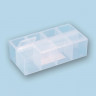 Коробка для шв. принадл. 1 шт. ("GAMMA" ОМ-096) 16.5см х 8.4см х 5см пластик