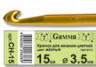Крючок цветной 1 шт. ("Gamma" CH-15) 15см х 3,5мм металл