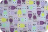 Плюш для игрушек фасовка 1 шт. (Shannon Fabrics 3RKC NIGHT OWLS) 48см х 48см полиэстер-100%