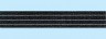 Кромка клеевая для обработки срезов деталей черная 1 шт. (G-110ht) 3м х 10мм