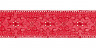 Шитье на ленте импортное цветное блистер 1 шт. ("GAMMA" GYEM-4301) 9.7м х 43мм хлопок-80%, полиэстер-20%