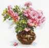 Набор для вышивки "Цветущий сад. Хризантемки" 1 шт. ("Алиса" 2-09) 26см х 29см
