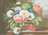 Канва с рисунком "Весенние цветы" серия 6.000 1 шт. (Collection D'Art 6161) 30см х 40см