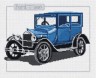 Набор для вышивки "Антикварные машины. Форд Т 1927" 1 шт. ("Pinn" 33-E) 29см х 24см