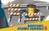 Модель "ограждение" Barricades & Highway Guardrail set 1 шт. ("MENG" SPS-013) пластик