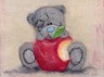 Набор Татти Тедди с яблочком "Woolla" блистер 1 шт. (ООО "ПАННА" MTY-WA-0159)