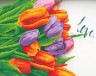Кристальная мозаика "Фрея" Тюльпаны для любимой коробка 1 шт. (ООО "ПАННА" ALV-33) 40см х 50см