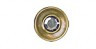 Кнопка со стразами 1 шт. ("Micron" JKS 001) 15мм металл