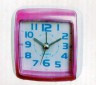 Часы-будильник кварцевый 1 шт. (3021) 8см х 8см х 4.5см 110 гр. пластик